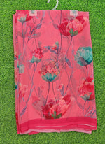 Load image into Gallery viewer, Siri Collections Beautiful Digital Print Floral Georgette Saree
