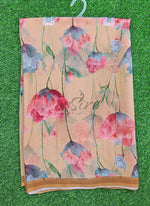 Load image into Gallery viewer, Siri Collections Beautiful Digital Print Floral Georgette Saree