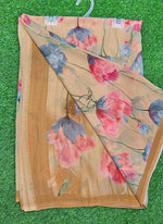 Load image into Gallery viewer, Siri Collections Beautiful Digital Print Floral Georgette Saree