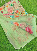 Load image into Gallery viewer, Siri Collections Beautiful Digital Print Georgette Saree