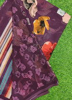 Load image into Gallery viewer, Siri Collections Beautiful Digital Print Georgette Saree