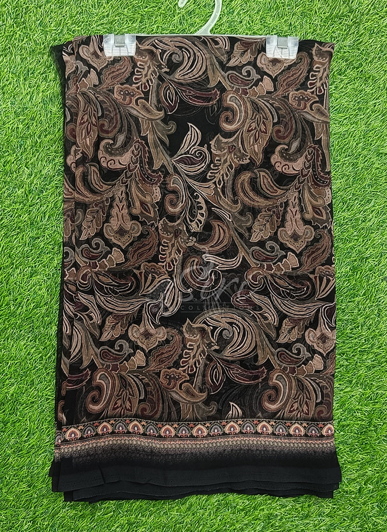 Siri Collections Beautiful Digital Print Georgette Saree