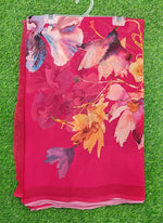 Load image into Gallery viewer, Siri Collections Beautiful Digital Print Georgette Saree