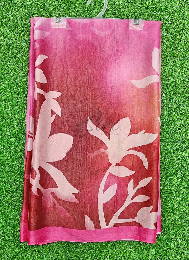 Siri Collections Latest Digital Print Crepe Georgette Saree