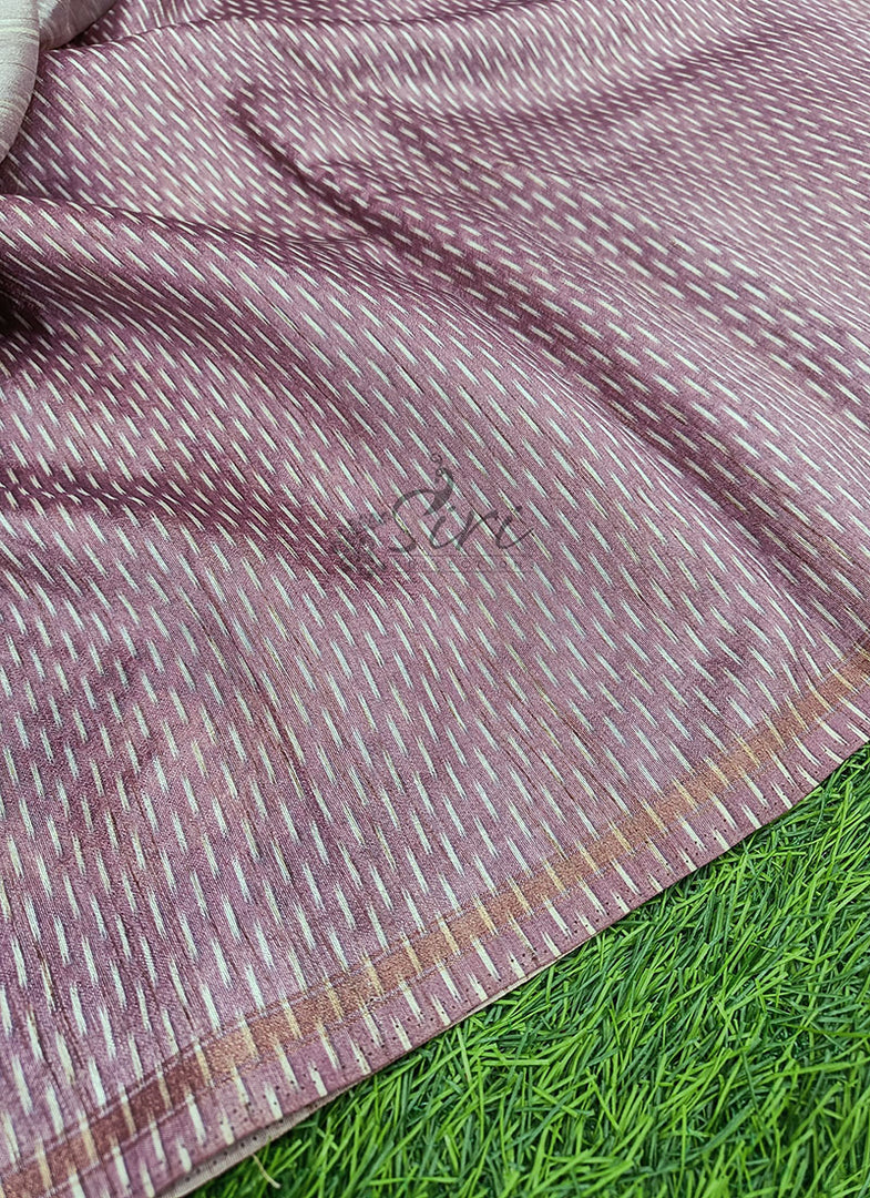 Designer Digital Print Semi Tussar Saree in Cutwork Borders