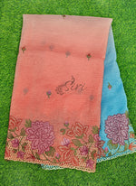 Load image into Gallery viewer, Beautiful Shaded Designer Crush Saree
