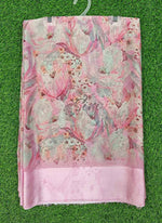 Load image into Gallery viewer, Lovely Digital Print Chiffon Saree in Satin Finish Border
