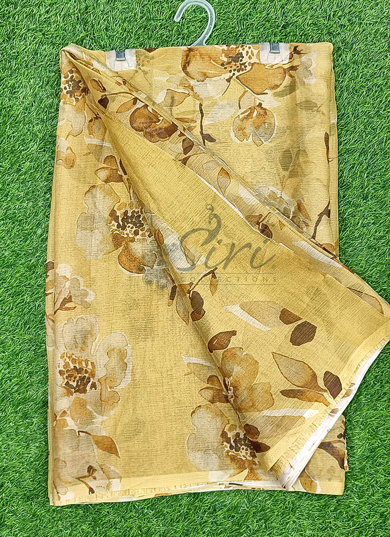 Latest Digital Print Nara Chiffon Saree