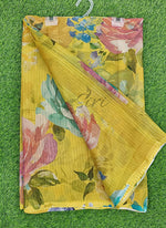 Load image into Gallery viewer, Latest Digital Print Nara Chiffon Saree
