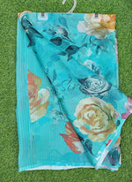 Load image into Gallery viewer, Latest Digital Print Nara Chiffon Saree
