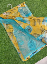 Load image into Gallery viewer, Latest Digital Print Nara Chiffon Saree
