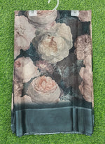 Load image into Gallery viewer, Lovely Digital Print Chiffon Saree in Satin Finish Border
