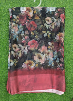 Load image into Gallery viewer, Lovely Premium Digital Print Chiffon Saree in Satin Finish Border
