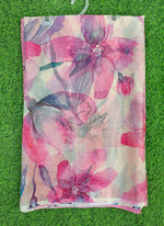 Load image into Gallery viewer, Latest Digital Print Nara Chiffon Saree
