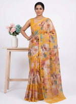 Load image into Gallery viewer, Siri Collections Premium Digital Print Chiffon Sarees with Blouse