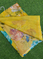 Load image into Gallery viewer, Digital Print Nara Chiffon Saree with Blouse
