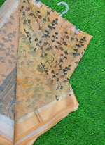 Load image into Gallery viewer, Lovely Digital Print Shimmer Chiffon Saree
