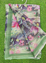 Load image into Gallery viewer, Beautiful Digital Print Chiffon Saree
