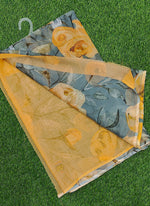 Load image into Gallery viewer, Beautiful Digital Print Nara Chiffon Saree with Blouse
