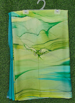 Load image into Gallery viewer, Beautiful Digital Print Nara Chiffon Saree with Blouse
