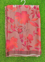 Load image into Gallery viewer, Trendy Digital Print Chiffon Saree in Fine Shimmer Stipes