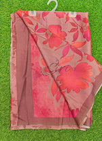 Load image into Gallery viewer, Trendy Digital Print Chiffon Saree in Fine Shimmer Stipes