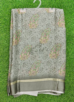 Load image into Gallery viewer, Beautiful Digital Print Chiffon Saree in Satin Borders