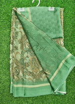 Load image into Gallery viewer, Beautiful Digital Print Chiffon Saree in Satin Borders
