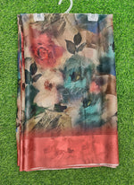 Load image into Gallery viewer, Lovely Premium Digital Print Chiffon Saree in Satin Finish Border