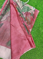 Load image into Gallery viewer, Lovely Premium Digital Print Chiffon Saree in Satin Finish Border