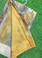 Load image into Gallery viewer, Lovely Premium Digital Print Chiffon Saree in Satin Finish Border