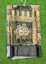 Load image into Gallery viewer, Lovely Premium Digital Print Chiffon Saree in Satin Finish Border
