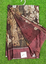 Load image into Gallery viewer, Lovely Premium Digital Print Chiffon Saree in Satin Finish Border