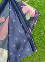 Load image into Gallery viewer, Lovely Premium Digital Print Chiffon Saree in Satin Finish Border