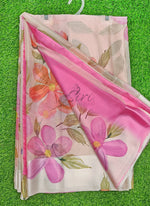 Load image into Gallery viewer, Lovely Premium Digital Print Chiffon Saree in Satin Finish Border