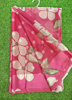 Load image into Gallery viewer, Lovely Premium Digital Print Chiffon Saree in Satin Finish Border