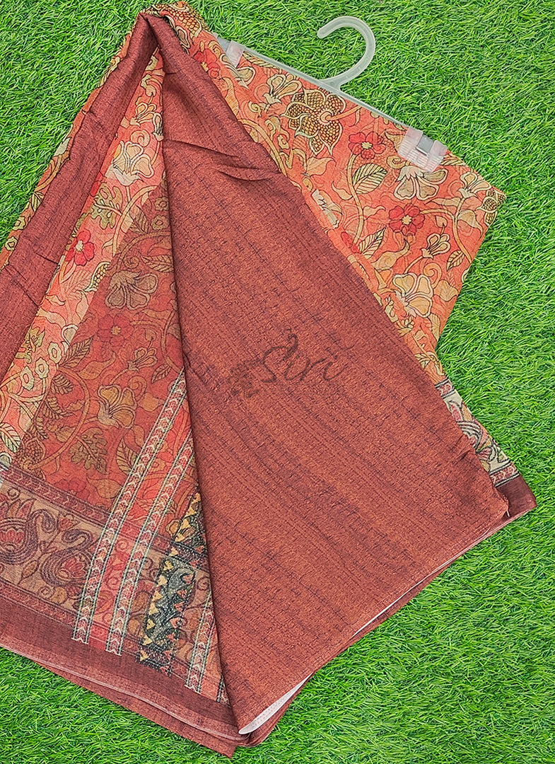 Siri Collections Premium Digital Print Chiffon Sarees with Blouse