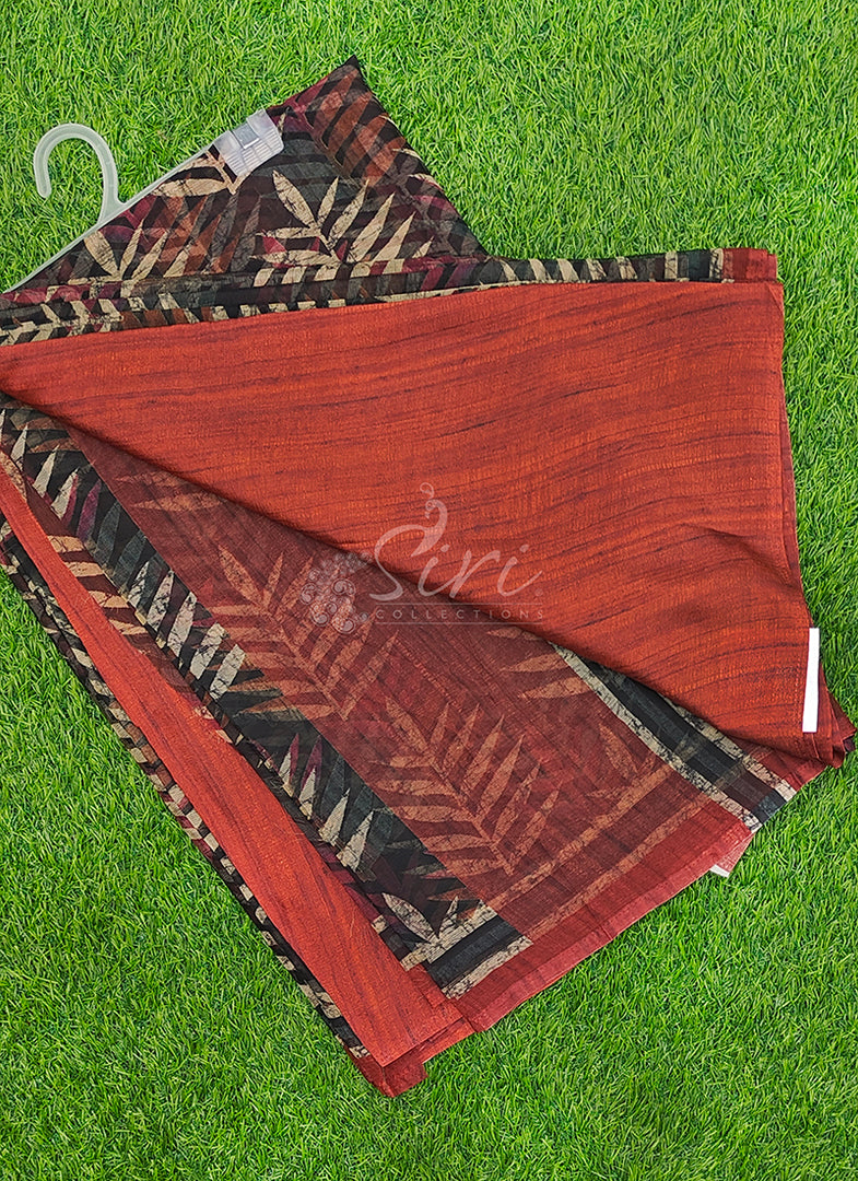 Siri Collections Premium Digital Print Chiffon Sarees with Blouse