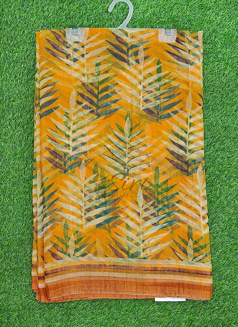 Siri Collections Premium Digital Print Chiffon Sarees with Blouse