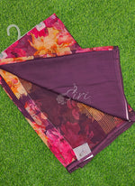 Load image into Gallery viewer, Siri Collections Premium Digital Print Chiffon Sarees with Blouse