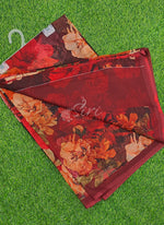 Load image into Gallery viewer, Siri Collections Premium Digital Print Chiffon Sarees with Blouse