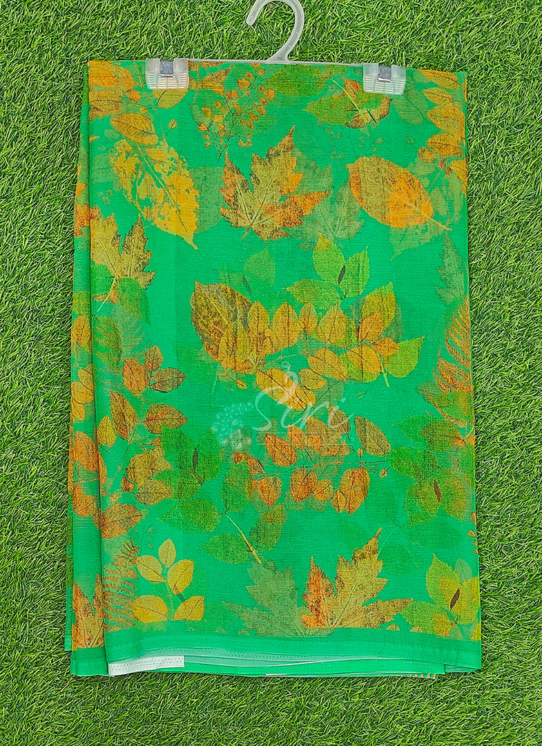 Siri Collections Premium Digital Print Chiffon Sarees with Blouse