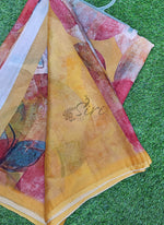 Load image into Gallery viewer, Lovely Digital Print Chiffon Sarees with Blouse