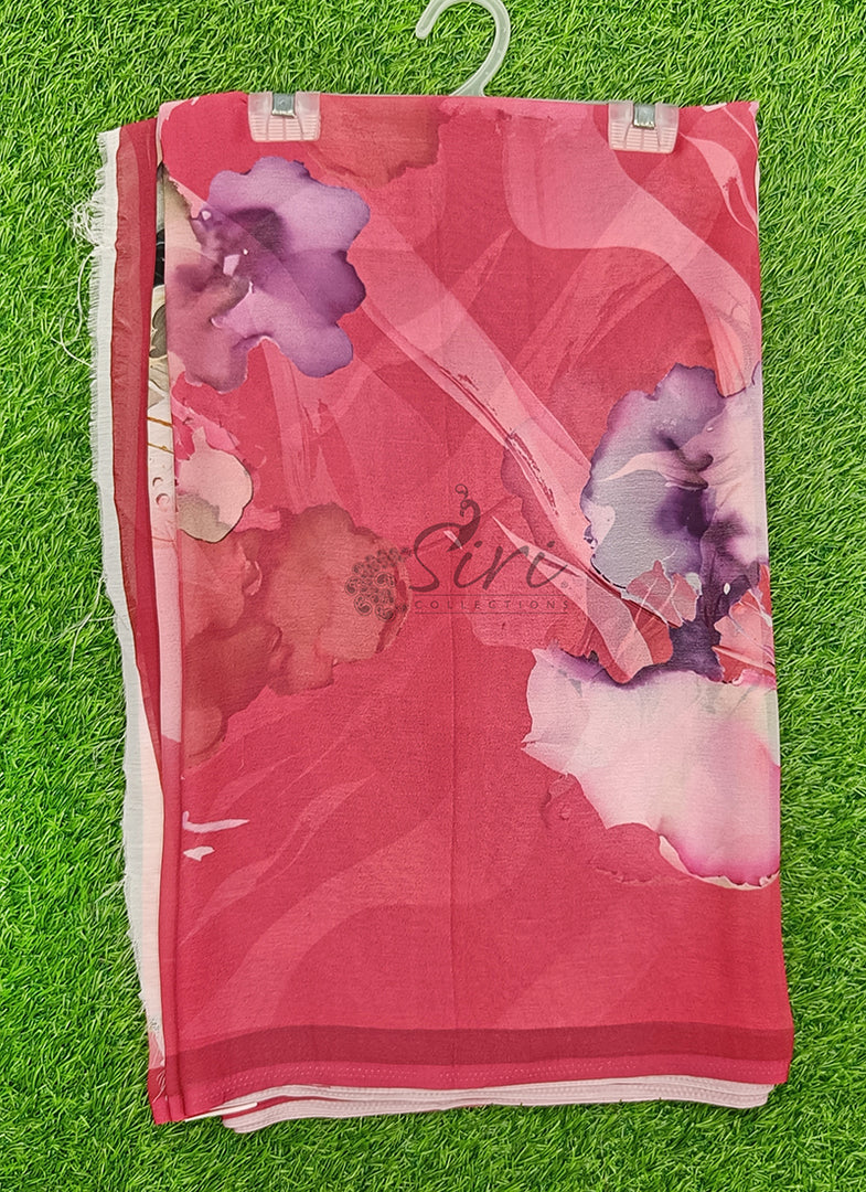 Siri Collections Digital Print Soft Siri Chiffon