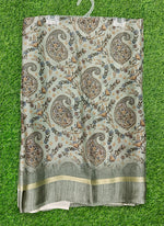 Load image into Gallery viewer, Beautiful Digital Print Chiffon Saree in Satin Borders