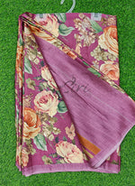 Load image into Gallery viewer, Digital Print Satin Crepe Silk Saree
