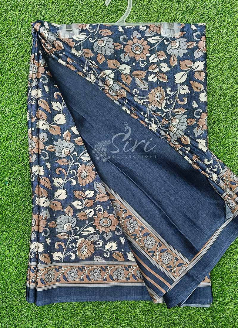 Digital Print Satin Crepe Silk Saree