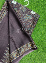 Load image into Gallery viewer, Lovely Digital Print Satin Crepe Silk Saree
