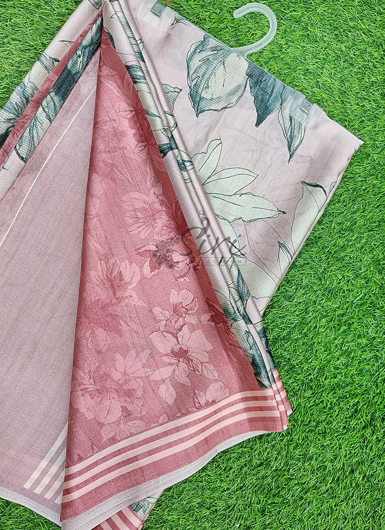 Latest Digital Print Satin Crepe Silk Saree