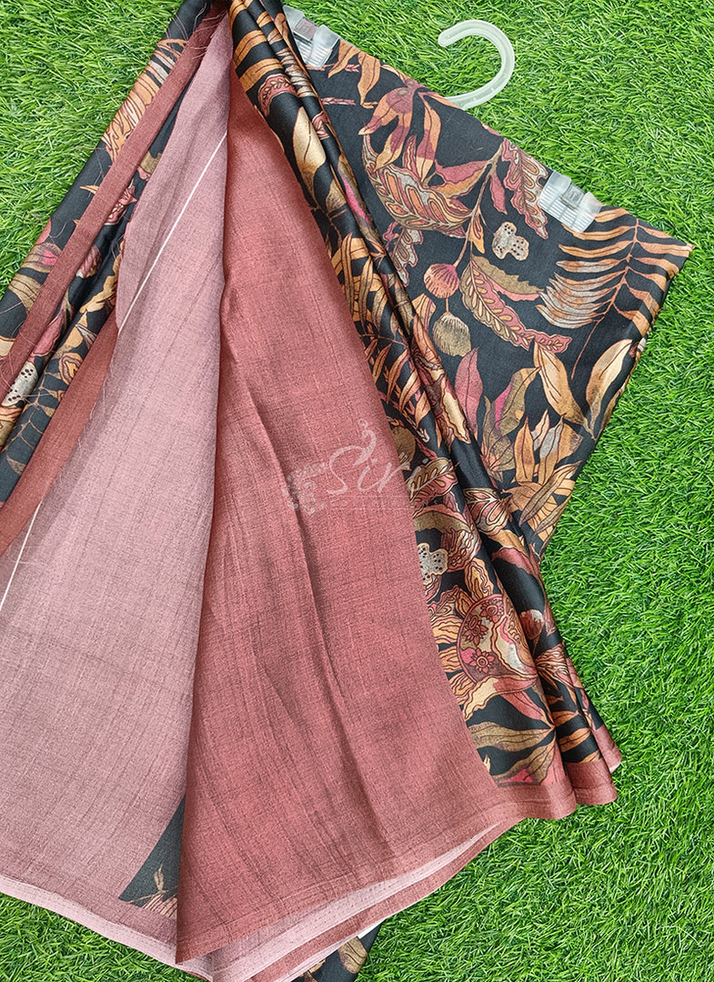 Latest Digital Print Satin Crepe Silk Saree